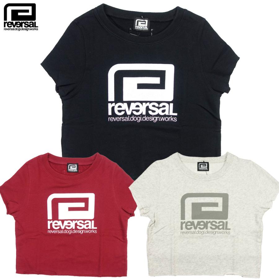 reversal/リバーサル レディース カットオフ スウェット/BIG MARK CUT-OFF SWEAT rv22ss805｜リラックス ビッグシルエット スポーツ ジム フィットネス 格闘 | reversal