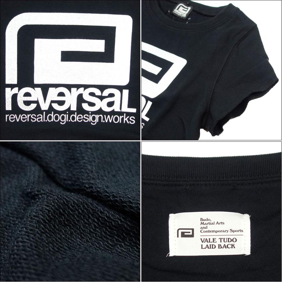reversal/リバーサル レディース カットオフ スウェット/BIG MARK CUT-OFF SWEAT rv22ss805｜リラックス ビッグシルエット スポーツ ジム フィットネス 格闘 | reversal | 03
