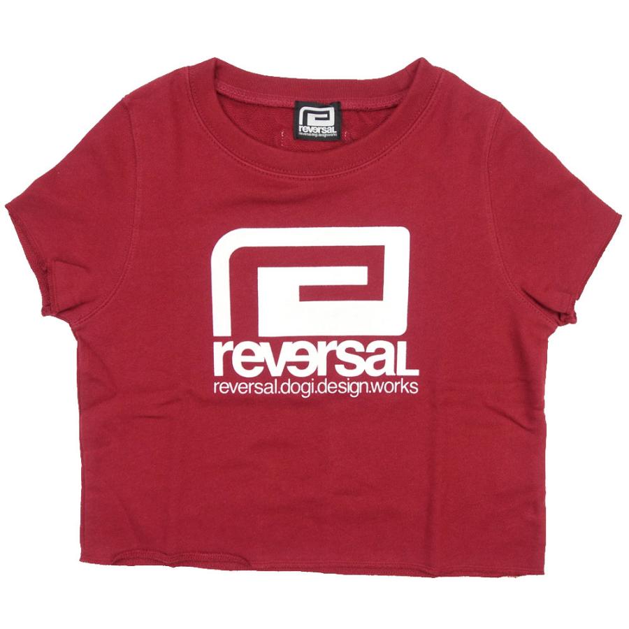 reversal/リバーサル レディース カットオフ スウェット/BIG MARK CUT-OFF SWEAT rv22ss805｜リラックス ビッグシルエット スポーツ ジム フィットネス 格闘 | reversal | 04