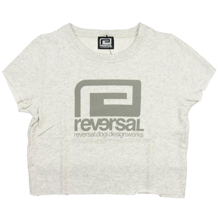 reversal/リバーサル レディース カットオフ スウェット/BIG MARK CUT-OFF SWEAT rv22ss805｜リラックス ビッグシルエット スポーツ ジム フィットネス 格闘 | reversal | 07