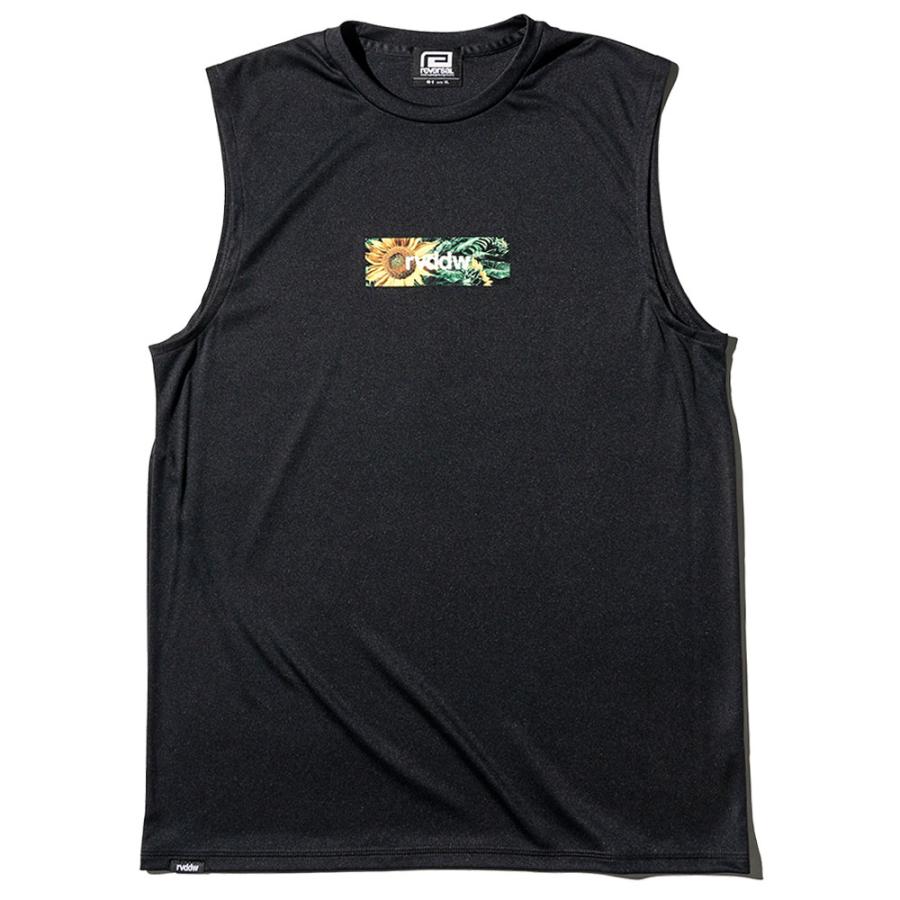 reversal/リバーサル タンクトップ ノースリーブ ドライ/SUN FLOWER rvddw BOX LOGO SLEEVELESS rv23ss063｜吸汗性 速乾性 ストリート スケーター スポーティ | reversal | 01