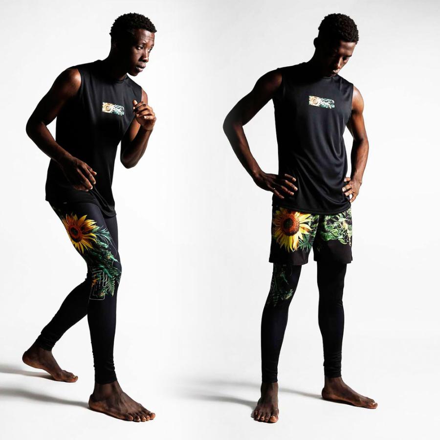 reversal/リバーサル タンクトップ ノースリーブ ドライ/SUN FLOWER rvddw BOX LOGO SLEEVELESS rv23ss063｜吸汗性 速乾性 ストリート スケーター スポーティ | reversal | 06