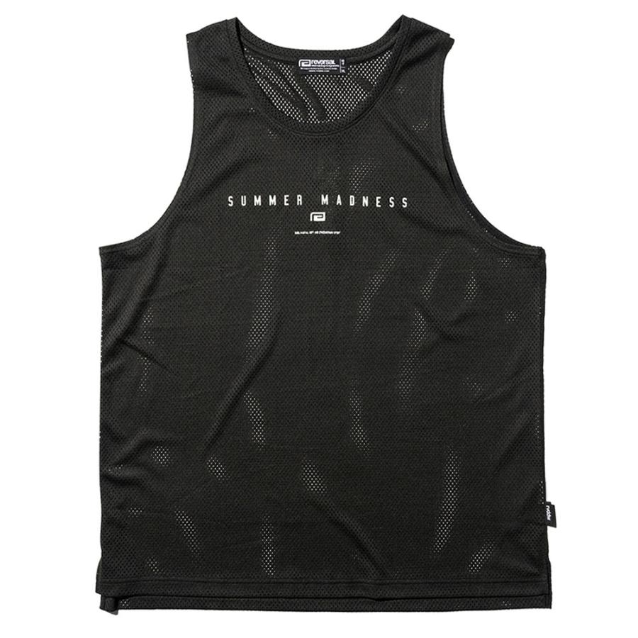 reversal/リバーサル ドットメッシュ タンクトップ ドライメッシュ/SUMMER MADNESS DOT MESH TANKTOP RV23SS608｜ストリート スケーター ジム フィットネス | reversal | 01