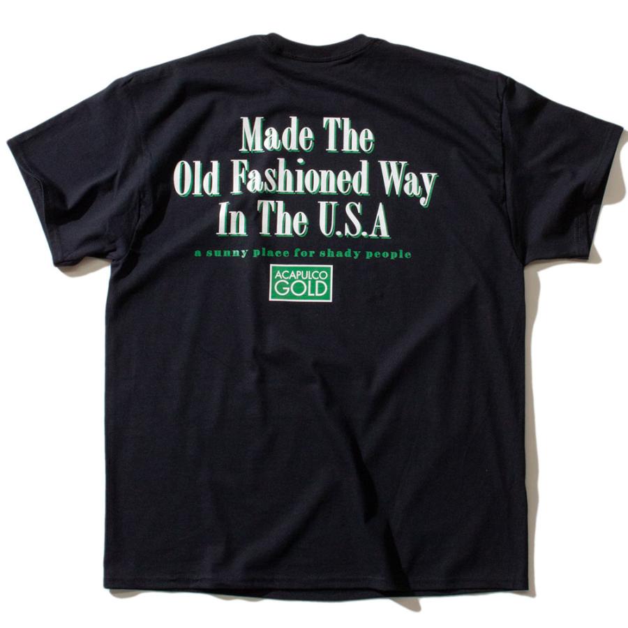 Acapulco Gold/アカプルコゴールド Tシャツ 半袖 コットン/GOOD OL DAYS TEE AG SM23-01｜ストリート スケーター メンズ レディース ファッション | ACAPULCO GOLD | 02