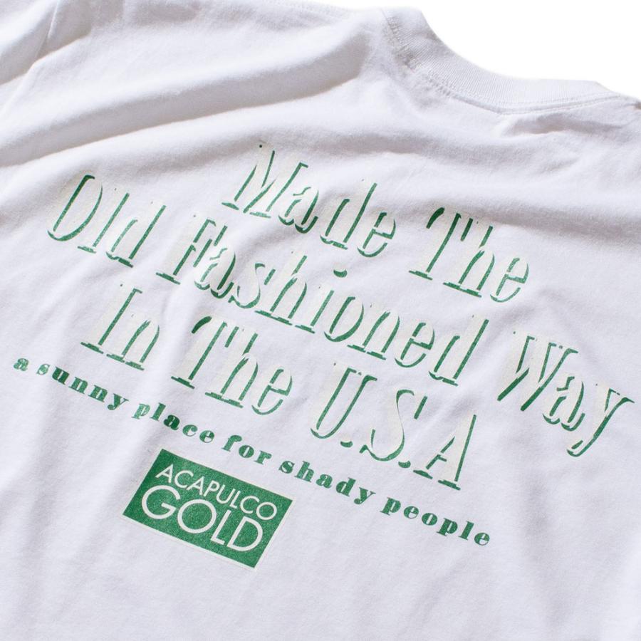 Acapulco Gold/アカプルコゴールド Tシャツ 半袖 コットン/GOOD OL DAYS TEE AG SM23-01｜ストリート スケーター メンズ レディース ファッション | ACAPULCO GOLD | 08