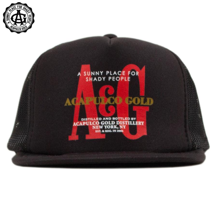 Acapulco Gold/アカプルコゴールド  メッシュキャップ/DISTILLERY TRUCKER HAT｜帽子 キャップ ストリート スケーター メンズ レディース ファッション | ACAPULCO GOLD