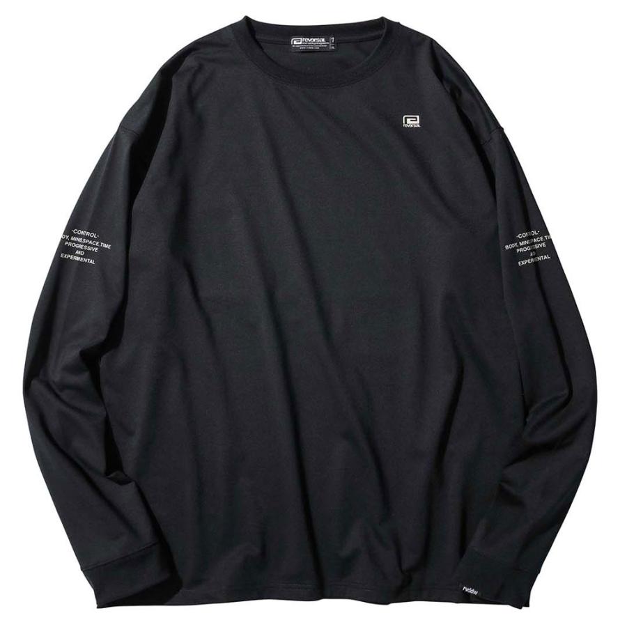 reversal/リバーサル ビッグシルエット Tシャツ 長袖 速乾素材/Pes MVS BIG SILHOUETTE LONG SLEEVE rv22aw152a｜ストリート スケーター ジム フィットネス | reversal | 01