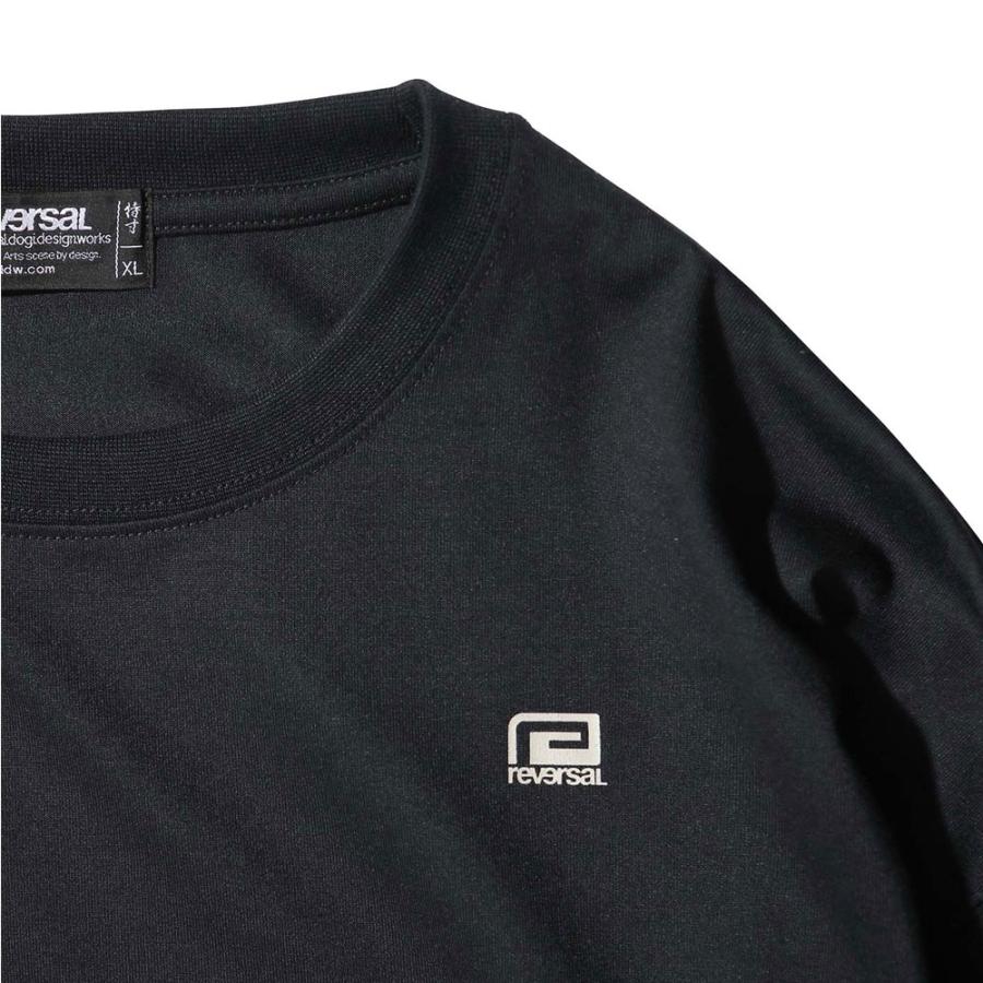reversal/リバーサル ビッグシルエット Tシャツ 長袖 速乾素材/Pes MVS BIG SILHOUETTE LONG SLEEVE rv22aw152a｜ストリート スケーター ジム フィットネス | reversal | 02