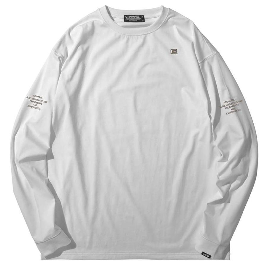 reversal/リバーサル ビッグシルエット Tシャツ 長袖 速乾素材/Pes MVS BIG SILHOUETTE LONG SLEEVE rv22aw152a｜ストリート スケーター ジム フィットネス | reversal | 04