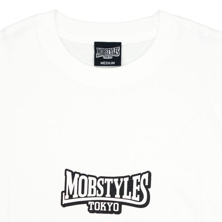 MOBSTYLES/モブスタイル Tシャツ 半袖 コットン/Small Logo Tee MOB0036 0037｜スモールロゴ ストリート スケーター メンズ レディース ファッション | MOBSTYLES | 05