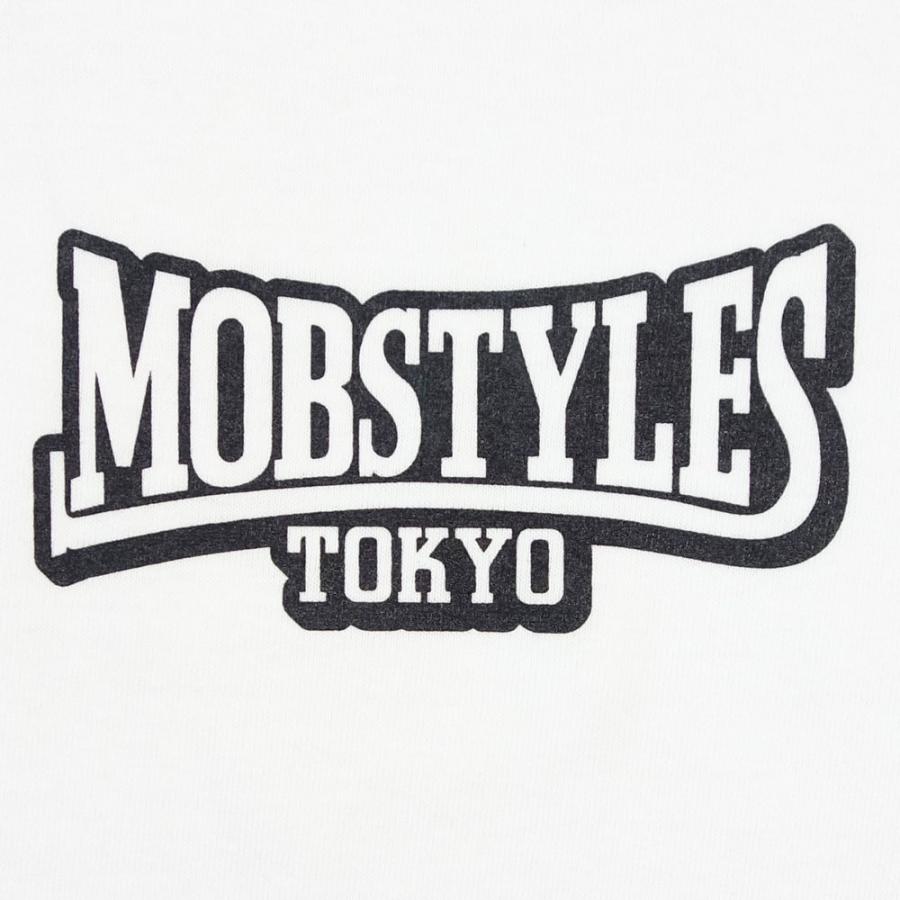 MOBSTYLES/モブスタイル Tシャツ 半袖 コットン/Small Logo Tee MOB0036 0037｜スモールロゴ ストリート スケーター メンズ レディース ファッション | MOBSTYLES | 06