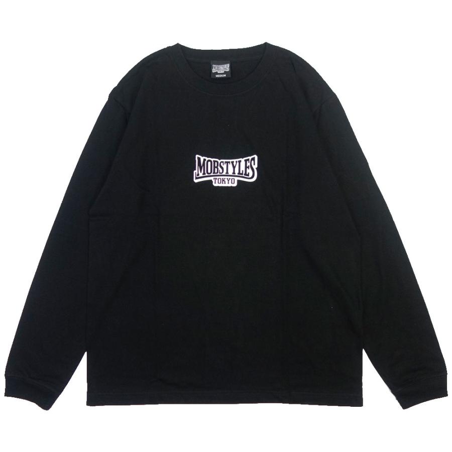 MOBSTYLES/モブスタイル Tシャツ 長袖 ロンT コットン/Small Logo L/S Tee MOB0040 0041｜ロングスリーブ スモールロゴ ストリート スケーター メンズ レディ | MOBSTYLES | 01