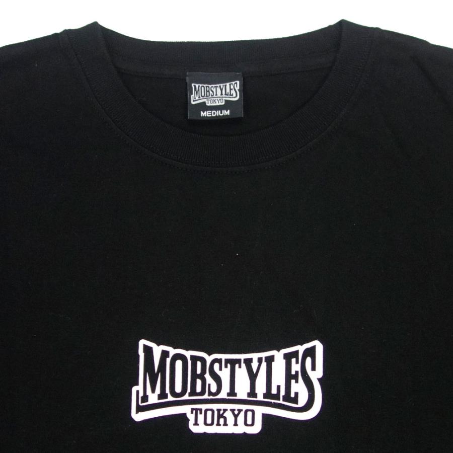 MOBSTYLES/モブスタイル Tシャツ 長袖 ロンT コットン/Small Logo L/S Tee MOB0040 0041｜ロングスリーブ スモールロゴ ストリート スケーター メンズ レディ | MOBSTYLES | 02