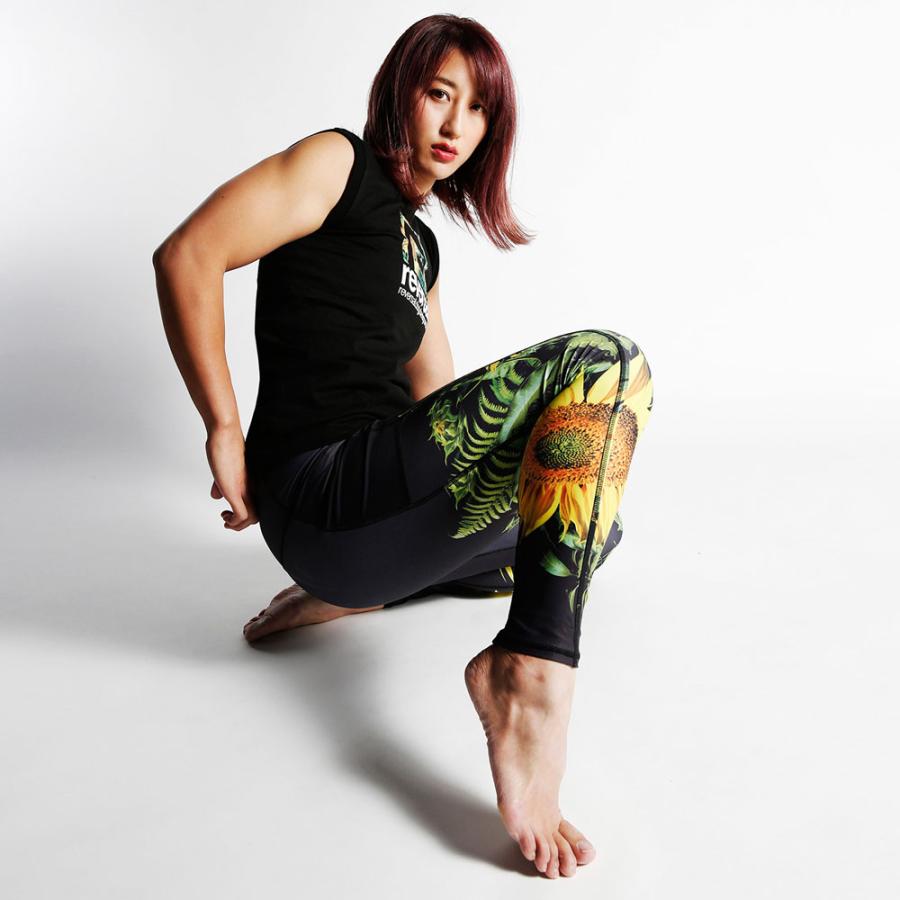 reversal/リバーサル レギンス パンツ ハイウエスト ロングスパッツ/HIGH WAIST LEGGINGS rv23ss802｜ワークアウト アクティブ ジム フィットネス トレーニン | reversal | 06