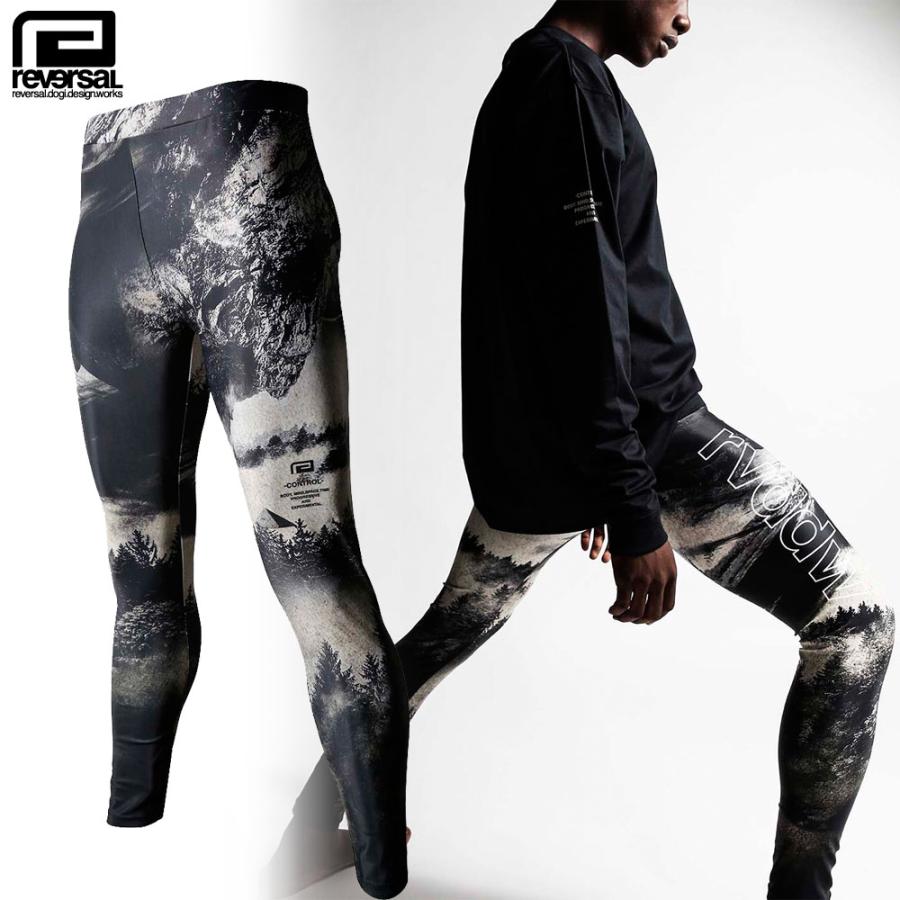 reversal/リバーサル ロングスパッツ レギンス/CONTROL LONG SPATS rv22aw602｜メンズ レディース ジム フィットネス スポーツ トレーニング アクティブ 格闘 | reversal