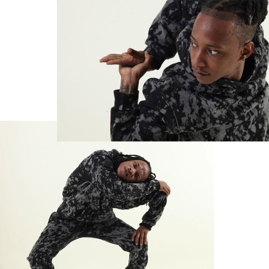 EXPANSION NY/エクスパンション ニューヨークプルオーバーパーカー ブリーチ加工 /SPLATTER HOODIE EXP 81SS｜アシッド加工 タイダイ ストリート スケーター | Expansion | 07