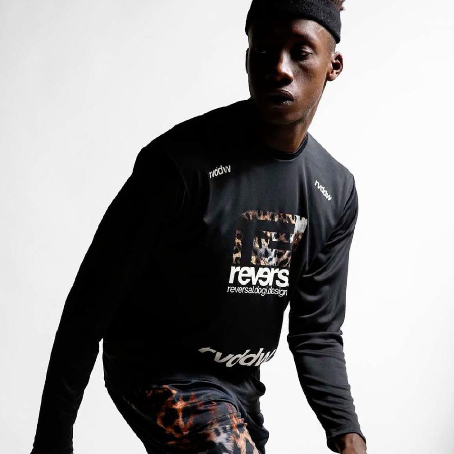 reversal/リバーサル ドライメッシュ Tシャツ 長袖 ロンT/LEOPARD BIG MARK DRY LONG SLEEVE rv23aw151｜速乾素材 スポーツ トレーニング ジム フィットネス | reversal | 06