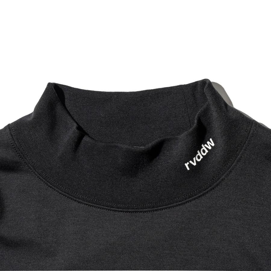 reversal/リバーサル モックネック Tシャツ 長袖 オーバーサイズ ロンT/PEs MVS OVER SIZE MOCK NECK rv23aw152｜ゴルフ ウェア ビッグシルエット 速乾素材｜flagship｜03