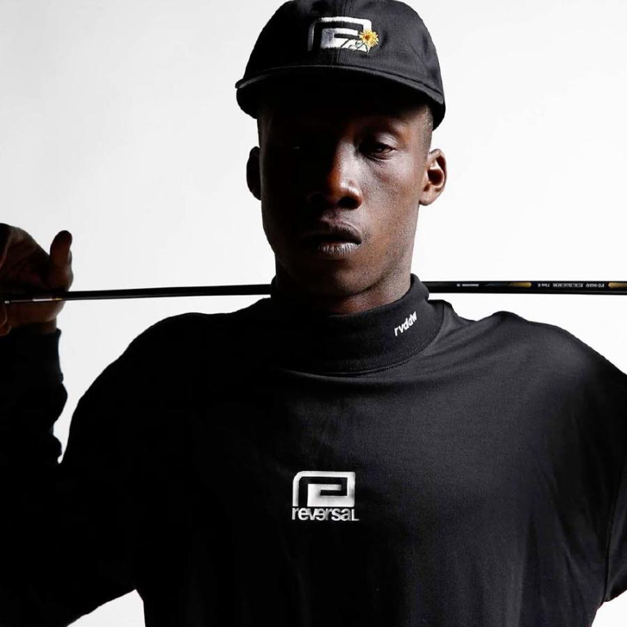 reversal/リバーサル モックネック Tシャツ 長袖 オーバーサイズ ロンT/PEs MVS OVER SIZE MOCK NECK rv23aw152｜ゴルフ ウェア ビッグシルエット 速乾素材 | reversal | 07