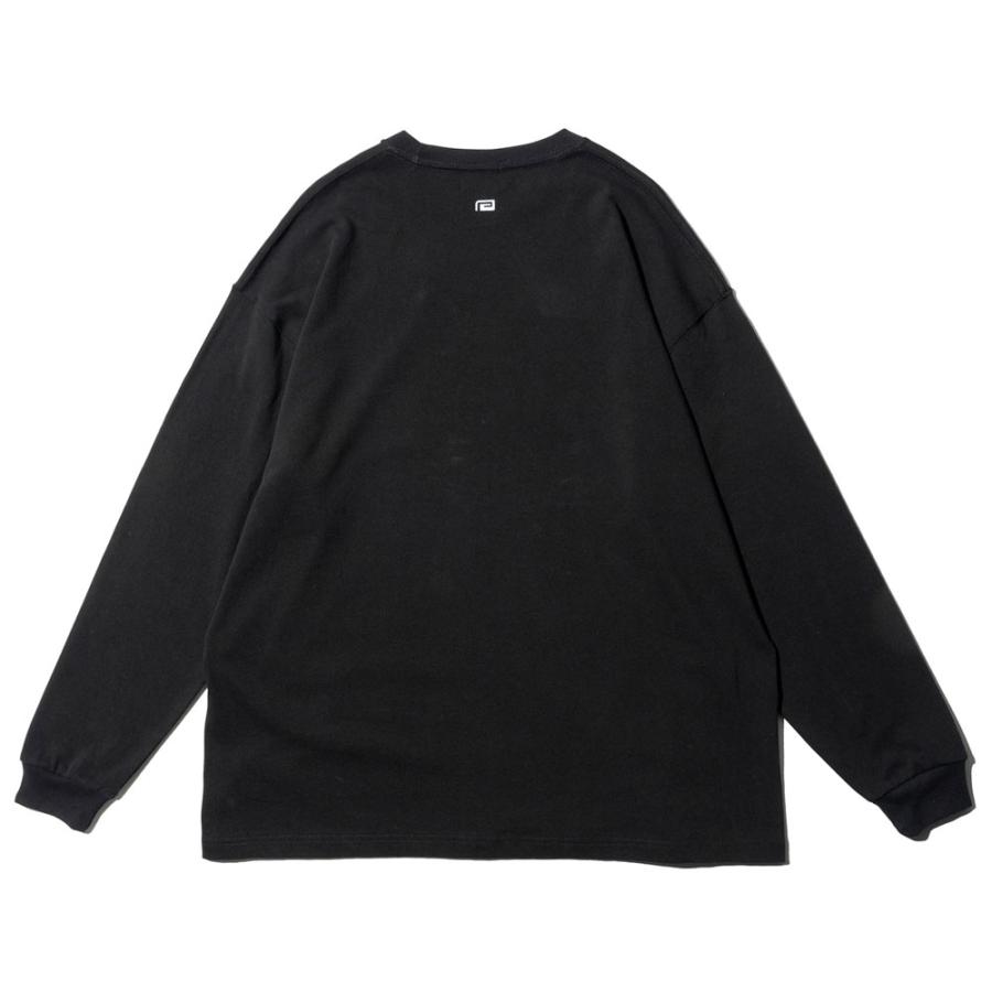 reversal/リバーサル Tシャツ 長袖 オーバーサイズ ロンT/LEOPARD BOX LOGO OVER SIZE LONG SLEEVE rv23aw101｜ビッグシルエット ストリート スケーター メン | reversal | 02