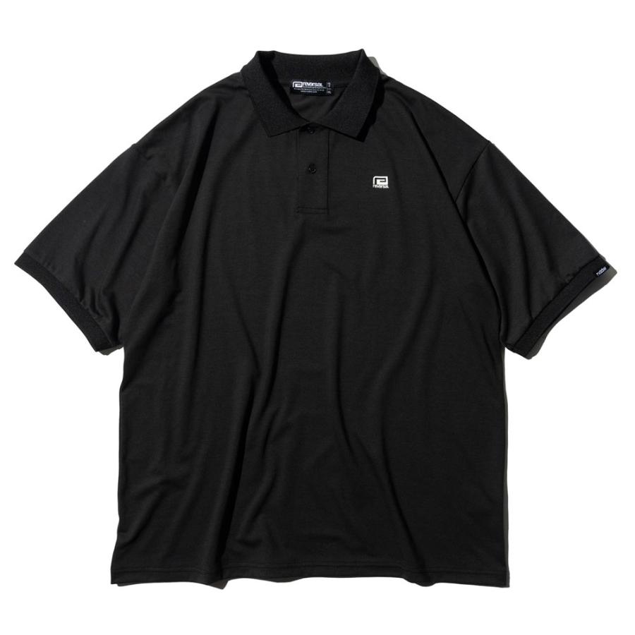 reversal/リバーサル ポロシャツ 半袖 オーバーサイズ/PEs MVS BIG POLO SHIRTS　rv23aw052a｜ゴルフ ウェア ビッグシルエット 速乾素材 スポーツ トレーニン｜flagship｜02