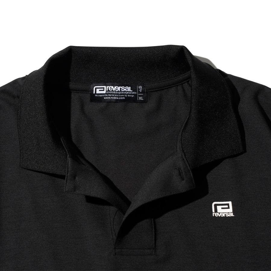 reversal/リバーサル ポロシャツ 半袖 オーバーサイズ/PEs MVS BIG POLO SHIRTS　rv23aw052a｜ゴルフ ウェア ビッグシルエット 速乾素材 スポーツ トレーニン｜flagship｜03