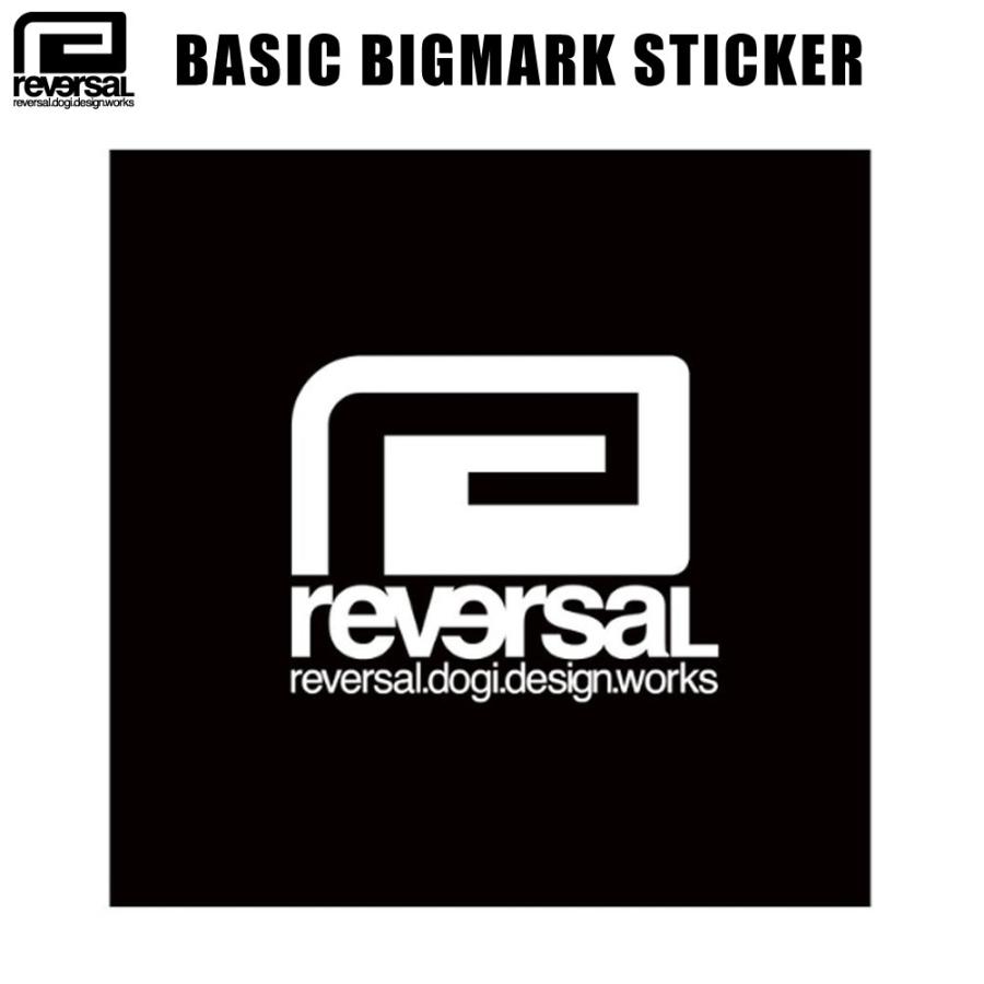 reversal/リバーサル リバーサル  ロゴ ステッカー/BASIC BIGMARK STICKER rvbs057 | reversal