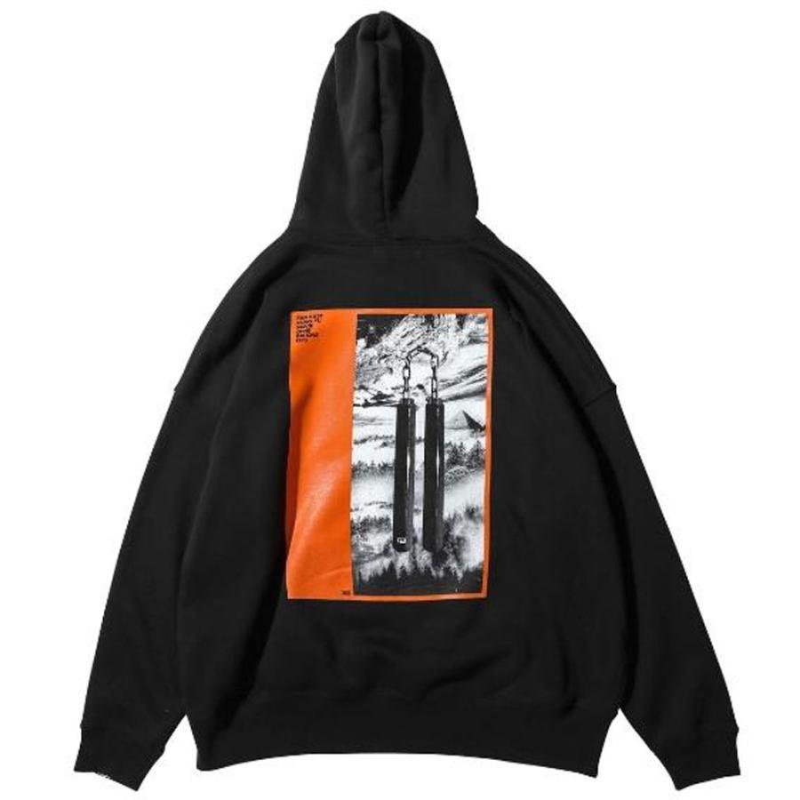 reversal/リバーサル プルオーバーパーカー ビッグシルエット/FAR EAST NUNCHAKU BIG SILHOUETTE HOODIE rv22aw210｜オーバーサイズ ストリート スケーター | reversal | 02