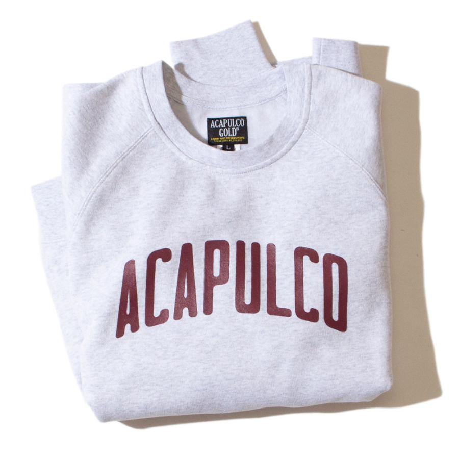 Acapulco Gold/アカプルコゴールド クルーネック スウェット/VARSITY RAGLAN SLEEVE CREW SWEAT｜クルースウェット トレーナー ラグラン ストリート スケータ | ACAPULCO GOLD | 06