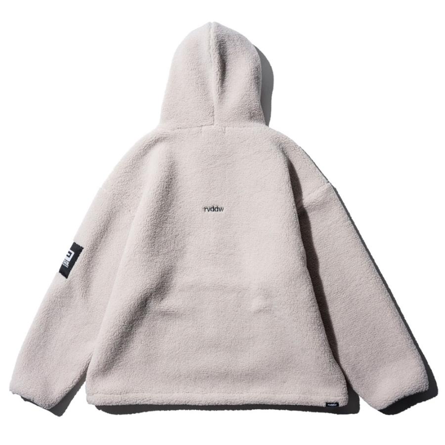 reversal/リバーサル ボアフード プルオーバー パーカー/rvddw SHEEP BOA HOODIE JACKET rv23aw303｜ ストリート ファッション アパレル フード ジャケット | reversal | 05