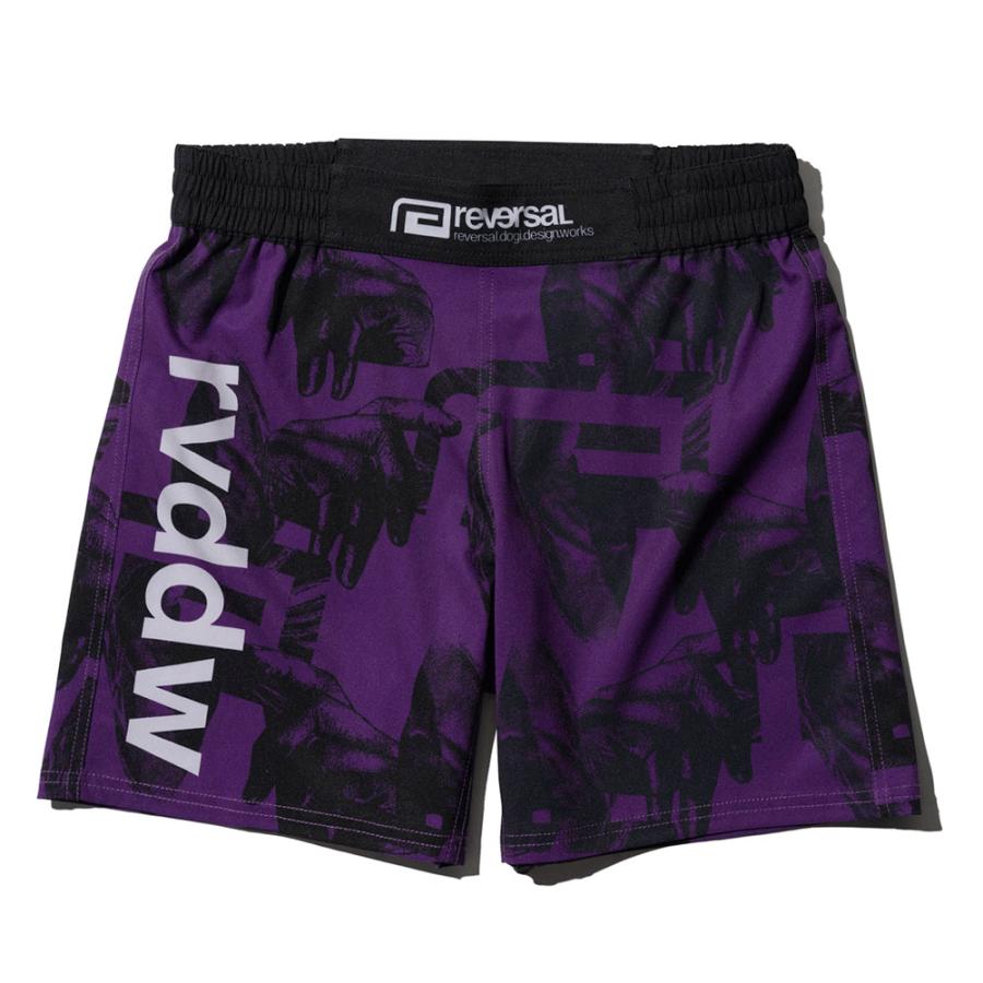 reversal/リバーサル ファイトショーツ ハーフパンツ/ANSWER SIGN FIGHT SHORTS（SHORT LENGTH / NO POCKET）rv23aw604｜格闘技 ジム フィットネス トレーニ | reversal | 05