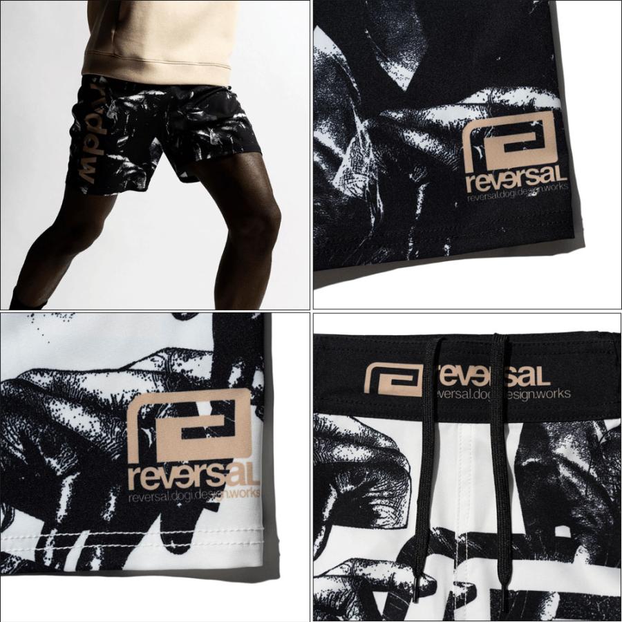 reversal/リバーサル ファイトショーツ ハーフパンツ/ANSWER SIGN FIGHT SHORTS（SHORT LENGTH / NO POCKET）rv23aw604｜格闘技 ジム フィットネス トレーニ | reversal | 06