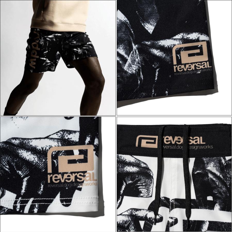 reversal/リバーサル ファイトショーツ ハーフパンツ/ANSWER SIGN FIGHT SHORTS（SHORT LENGTH / NO POCKET）rv23aw604｜格闘技 ジム フィットネス トレーニ｜flagship｜07