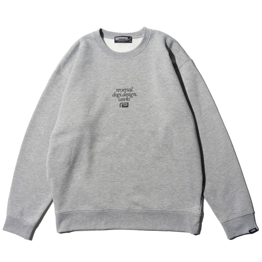 reversal/リバーサルクルーネック スウェット/CIRCLE LOGO FLEECE CREW NECK rv23aw209 | reversal | 07
