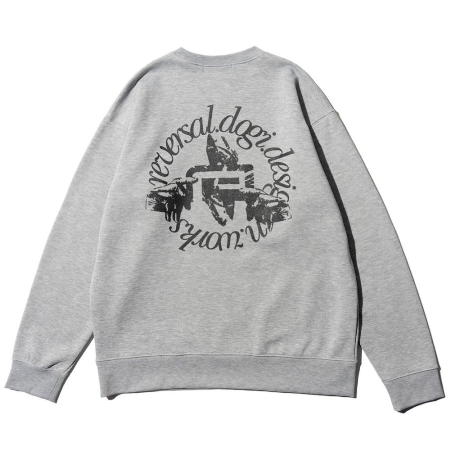 reversal/リバーサルクルーネック スウェット/CIRCLE LOGO FLEECE CREW NECK rv23aw209 | reversal | 08
