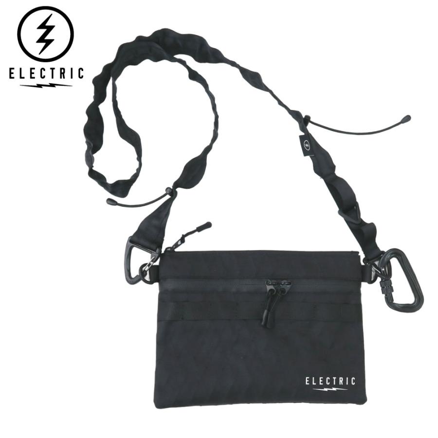 ELECTRIC ショルダーバッグ サコッシュ 黒 ELECTRIC（エレクトリック） サコッシュ バッグ/EXTENDING HOLDER with