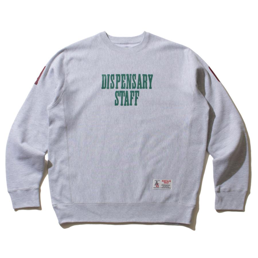 Acapulco Gold/アカプルコゴールド｜クルースウェット/DISPENSARY CREWNECK SWEATSHIRT AG FW23-06 | ACAPULCO GOLD | 05