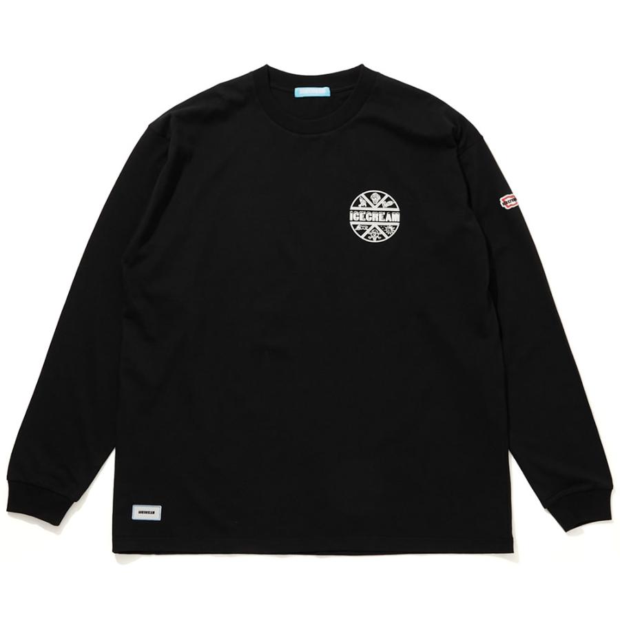 ICE CREAM/ アイスクリーム｜コットン 長袖 Tシャツ ロンT/PUFF PRINT COTTON LS T-SHIRT ICEJP241T001 | ICECREAM | 01