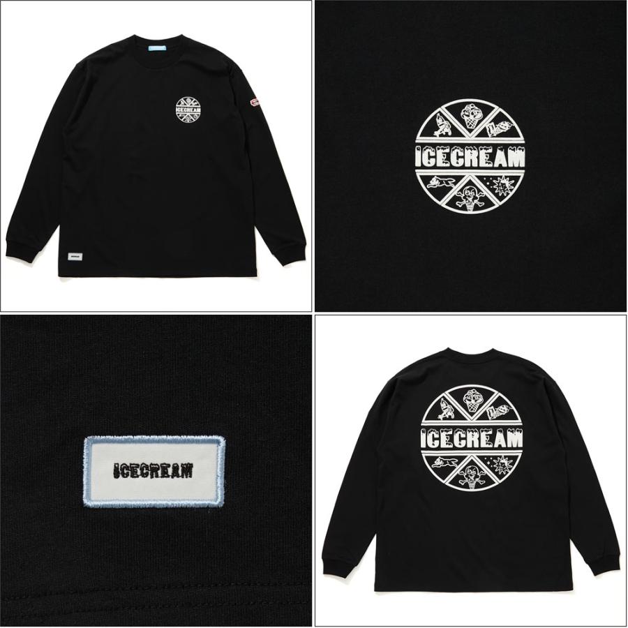 ICE CREAM/ アイスクリーム｜コットン 長袖 Tシャツ ロンT/PUFF PRINT COTTON LS T-SHIRT ICEJP241T001 | ICECREAM | 03