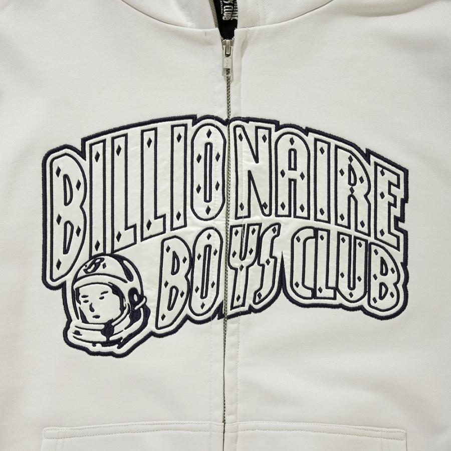 BILLIONAIRE BOYS CLUB / ビリオネアボーイズクラブ｜ジップフード スウェット ジップフーディ/APPLIQUE LOGO ZIP UP HOODIE_ARCH LOGO BBCJP241K004 | BILLIONAIRE BOYS CLUB | 02