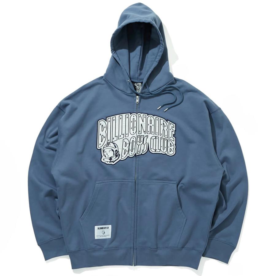 BILLIONAIRE BOYS CLUB / ビリオネアボーイズクラブ｜ジップフード スウェット ジップフーディ/APPLIQUE LOGO ZIP UP HOODIE_ARCH LOGO BBCJP241K004 | BILLIONAIRE BOYS CLUB | 04