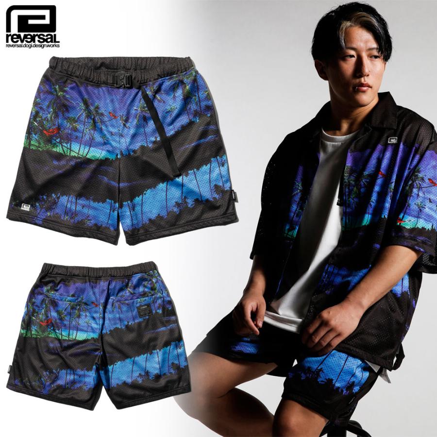 reversal/リバーサル｜ドットメッシュ イージーショーツ ハーフパンツ/RESORT DOT MESH EASY SHORTS rv24ss503 | reversal