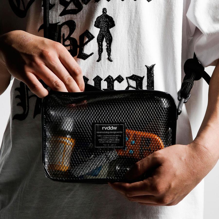 reversal/リバーサル｜ショルダーバッグ/CAGE CLEAR SHOULDER BAG rv24ss702｜クリアー ミニバッグ ストリート スケーター メンズファッション | reversal | 03