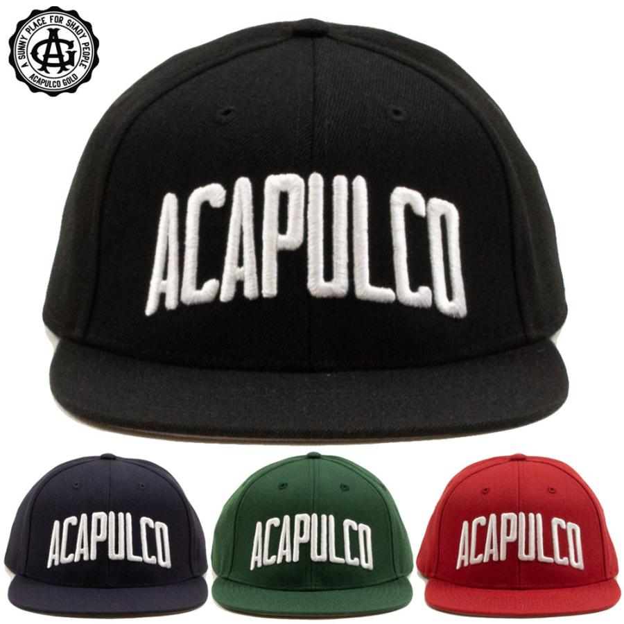 Acapulco Gold/アカプルコゴールド｜アカプルコゴールド キャップ スナップバックキャップ/VARSITY LOGO SNAPBACK CAPVARSITY LOGO SNAPBACK CAP AG SM24-14 | ACAPULCO GOLD