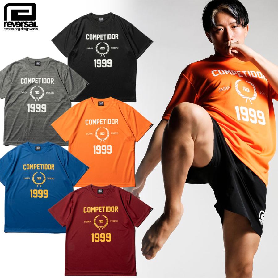 reversal/リバーサル｜ドライ Tシャツ 半袖/WVT COMPETIDOR DRY TEE rv24ss061｜ドラインメッシュ スポーツ アクティブ 格闘技 | reversal