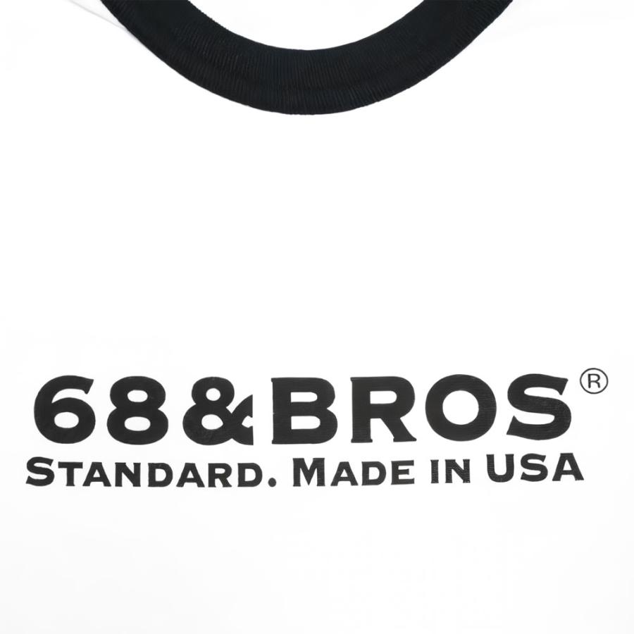 68＆BROTHERS/シックスティエイトアンドブラザーズ｜半袖 Tシャツ リンガーTee コットン/ S/S Ringer Tee STANDARD No. 7952 | 68&brothers | 02