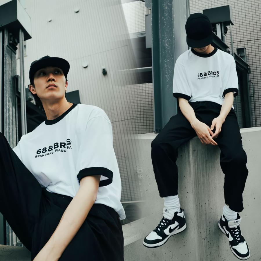 68＆BROTHERS/シックスティエイトアンドブラザーズ｜半袖 Tシャツ リンガーTee コットン/ S/S Ringer Tee STANDARD No. 7952 | 68&brothers | 03