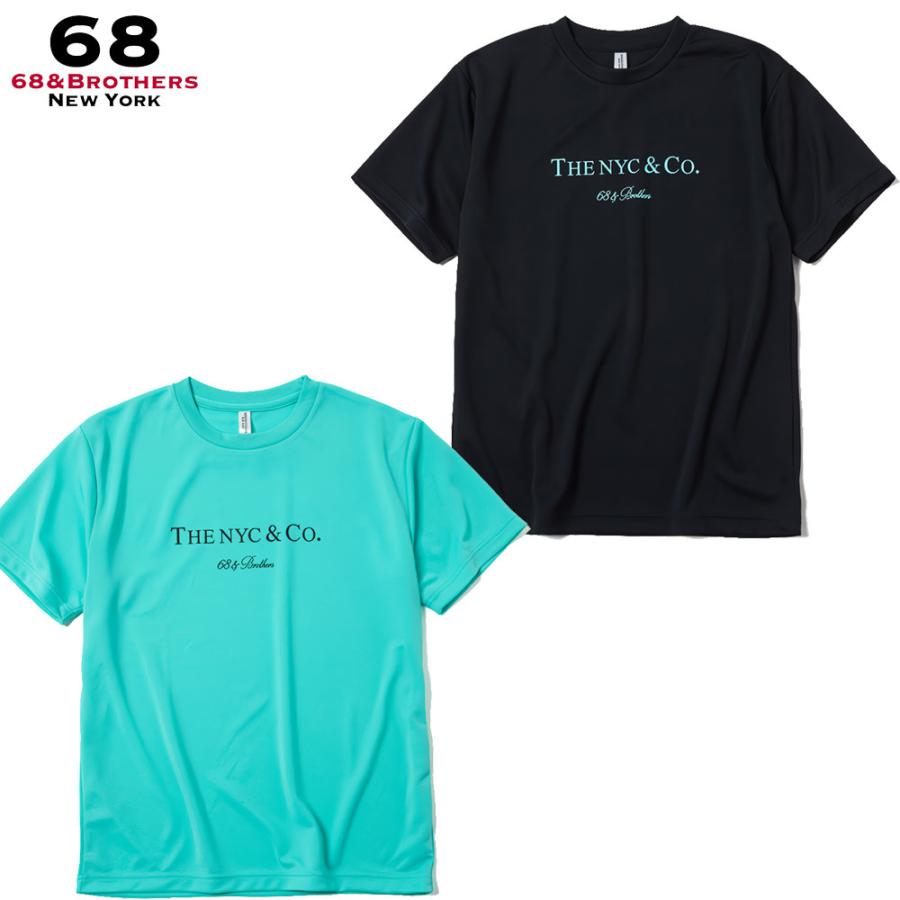 68＆BROTHERS/シックスティエイトアンドブラザーズ｜半袖 Tシャツ ドライ/ SS Dry Tee NYC＆Co. No. 7018 | 68&brothers