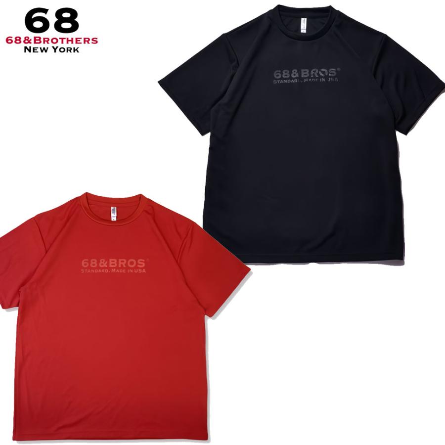 68＆BROTHERS/シックスティエイトアンドブラザーズ｜半袖 Tシャツ ドライ/ S/S Dry Tee STANDARD [No.7951] | 68&brothers
