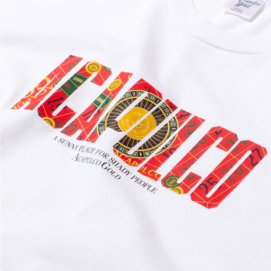Acapulco Gold/アカプルコゴールド｜アカプルコゴールド Tシャツ 半袖 コットン/ROULETTE TEE AG SM24-03 | ACAPULCO GOLD | 04